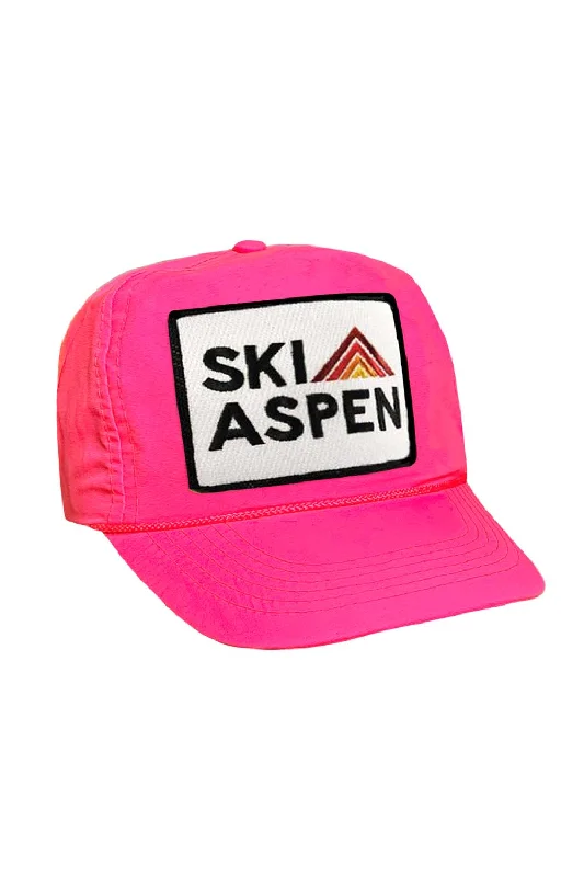 SKI ASPEN - VINTAGE NYLON TRUCKER HAT