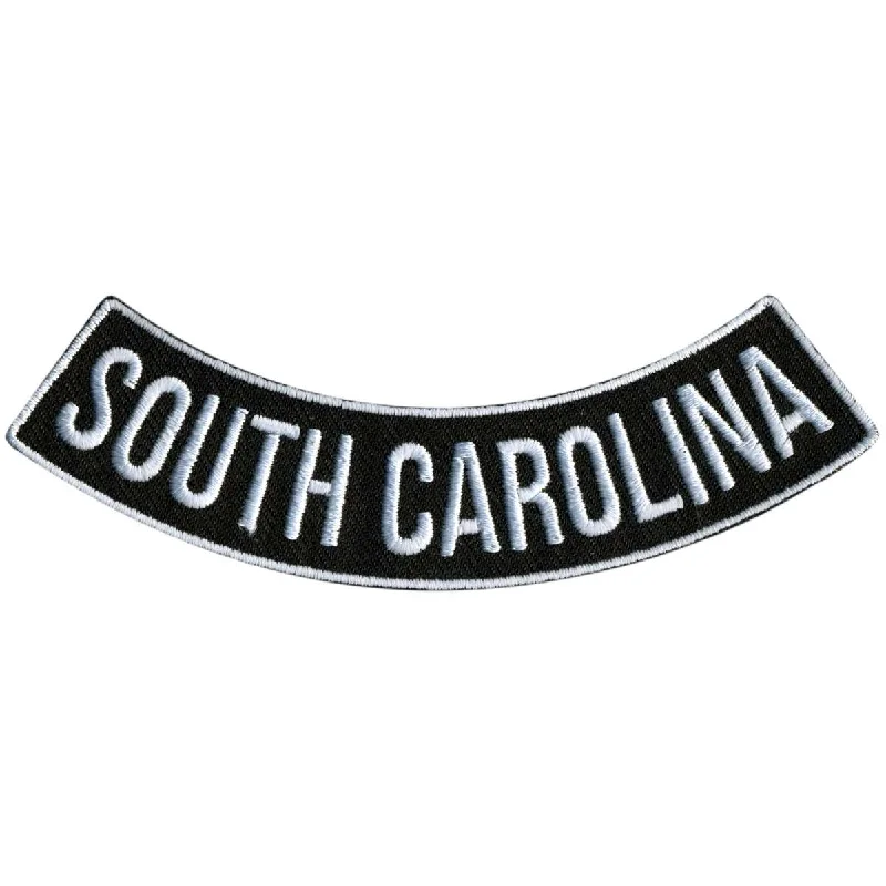 Hot Leathers South Carolina 4” X 1” Bottom Rocker Patch PPM5080