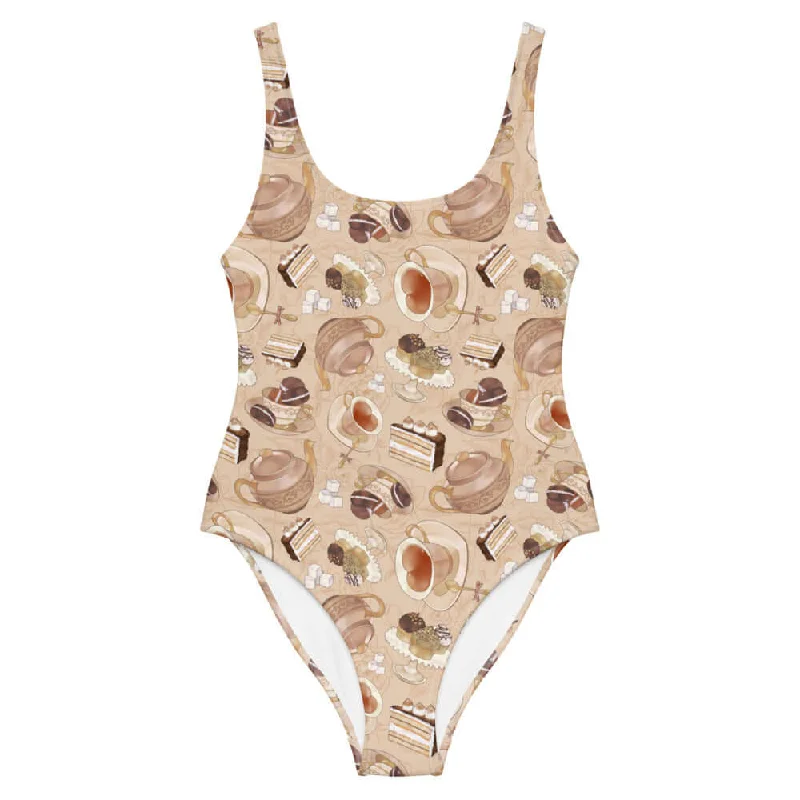 Café One-Piece Swimsuit