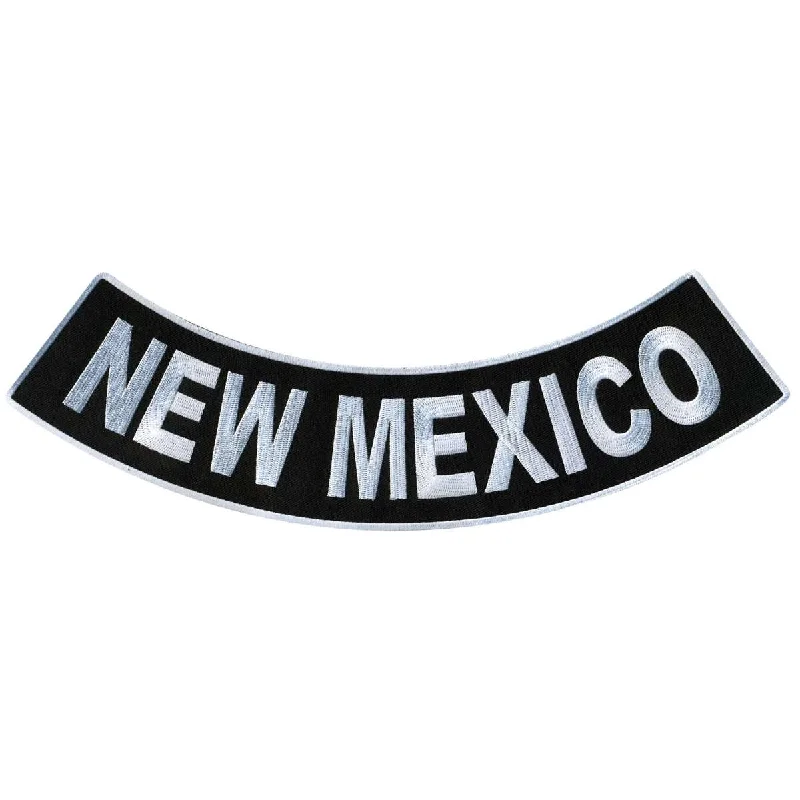 Hot Leathers New Mexico 12” X 3” Bottom Rocker Patch PPM5061