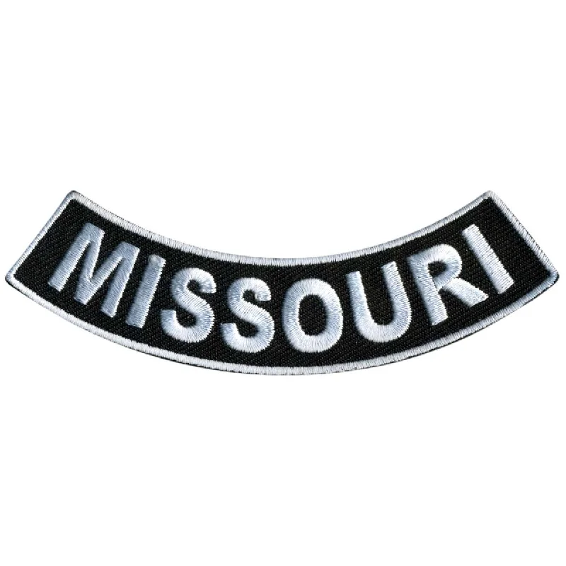 Hot Leathers Missouri 4” X 1” Bottom Rocker Patch PPM5050