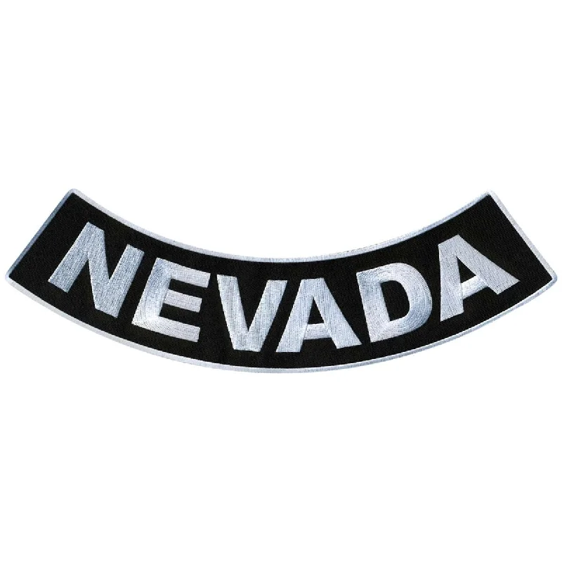 Hot Leathers Nevada 12” X 3” Bottom Rocker Patch PPM5055