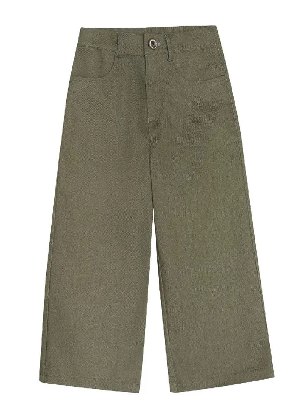 Henri Denim Wide Trousers