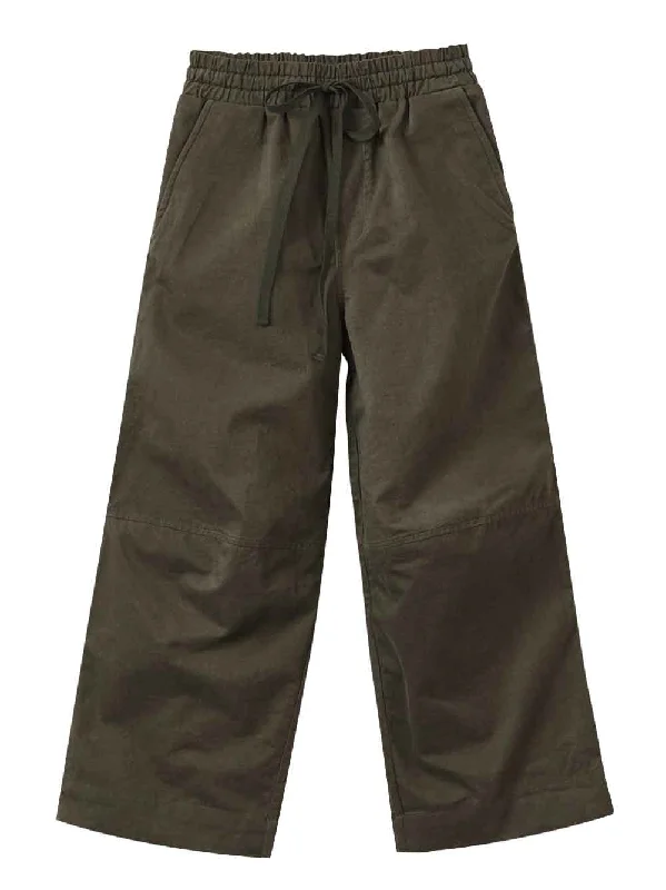 Caper Khaki Trousers