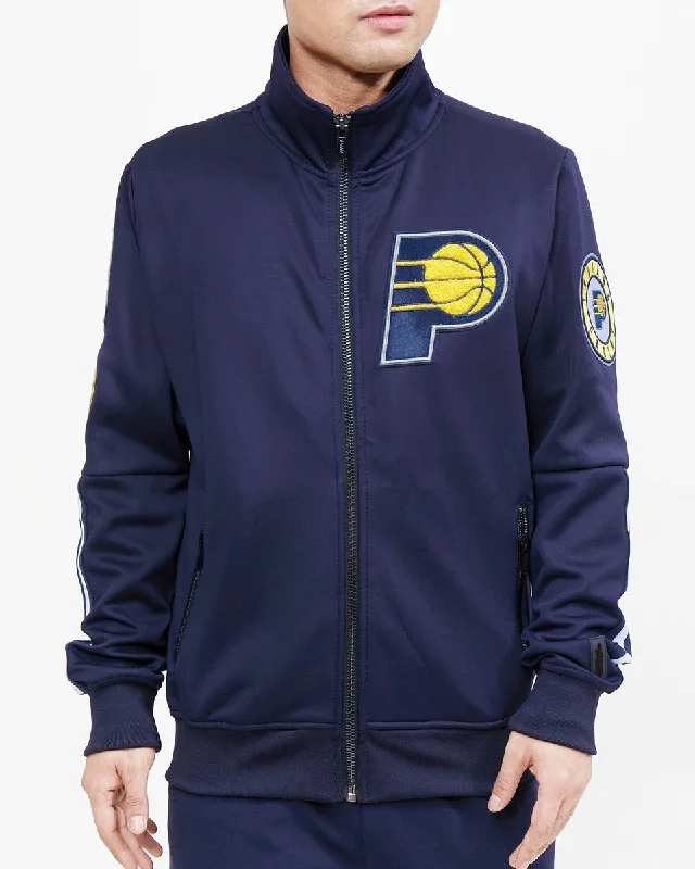 NBA INDIANA PACERS CLASSIC MEN'S TRACK JACKET (MIDNIGHT NAVY)