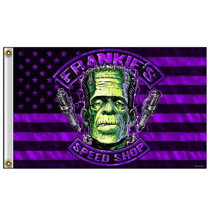 Hot Leathers FGA1080 Frankie's Speed Shop Flag