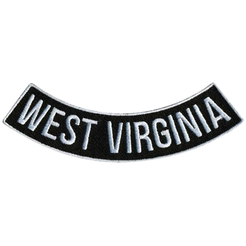 Hot Leathers West Virginia 4” X 1” Bottom Rocker Patch PPM5096