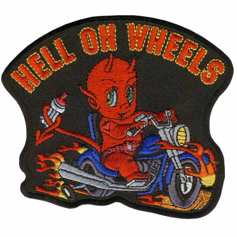 Hot Leathers Hell on Wheels Patch PPA3200