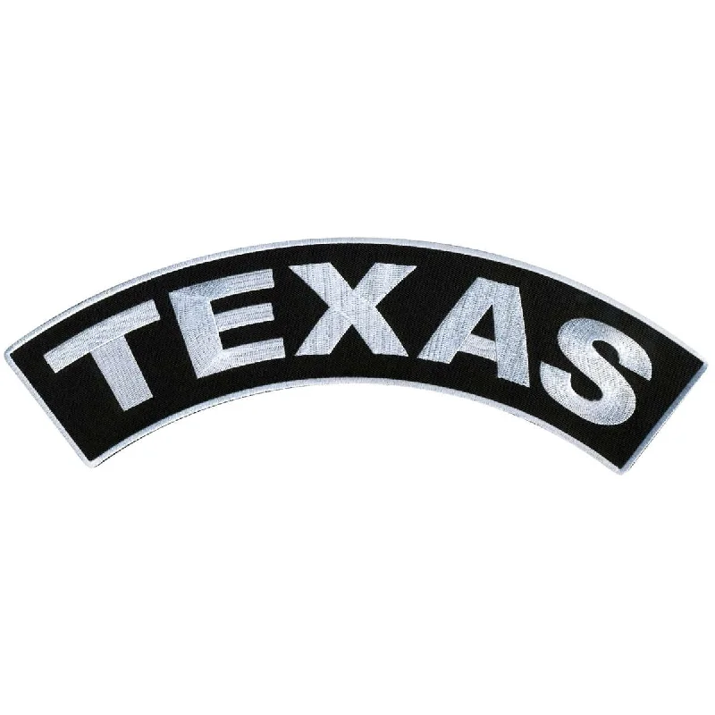 Hot Leathers Texas 12” X 3” Top Rocker Patch PPM4085