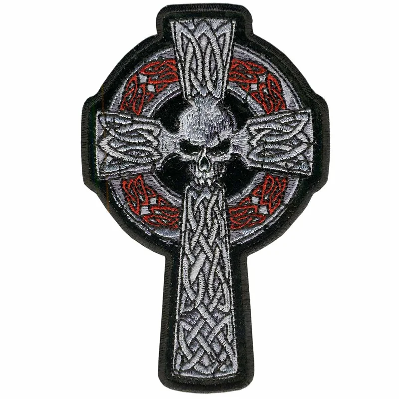 Hot Leathers Celtic Cross 7" x 11" Patch PPA3377