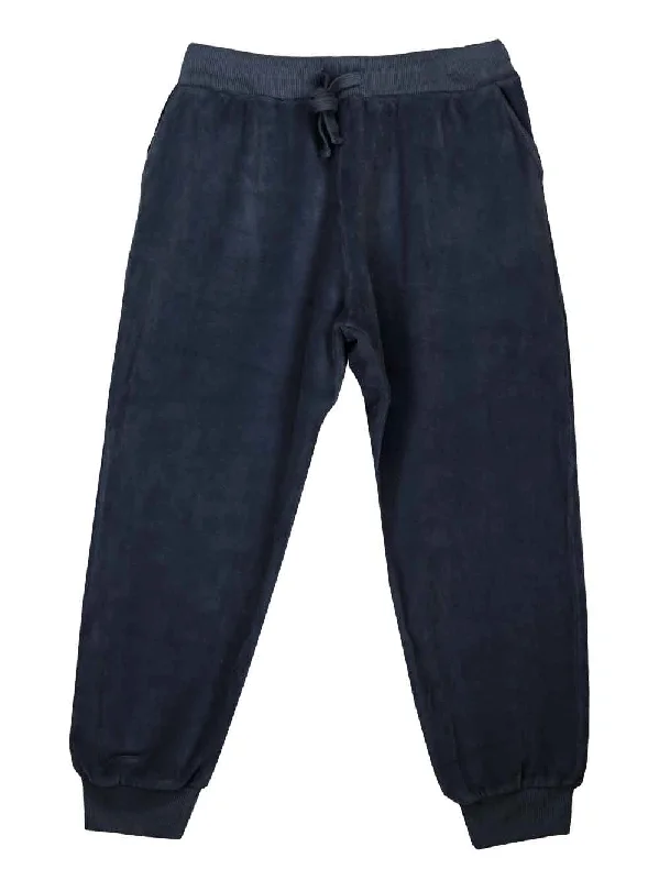 Nino Blue Velvet Pants