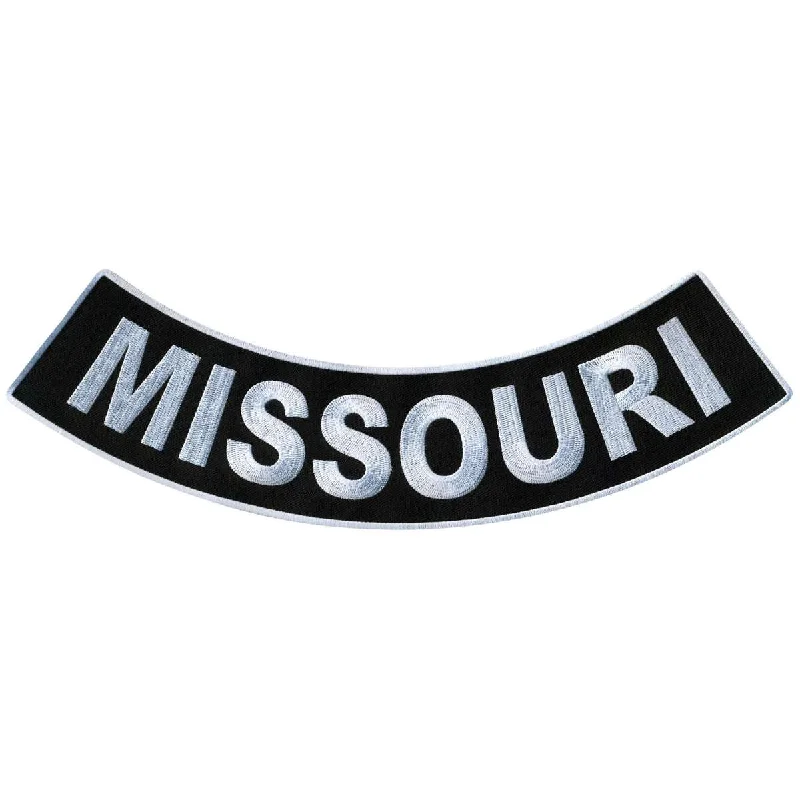 Hot Leathers Missouri 12” X 3” Bottom Rocker Patch PPM5049