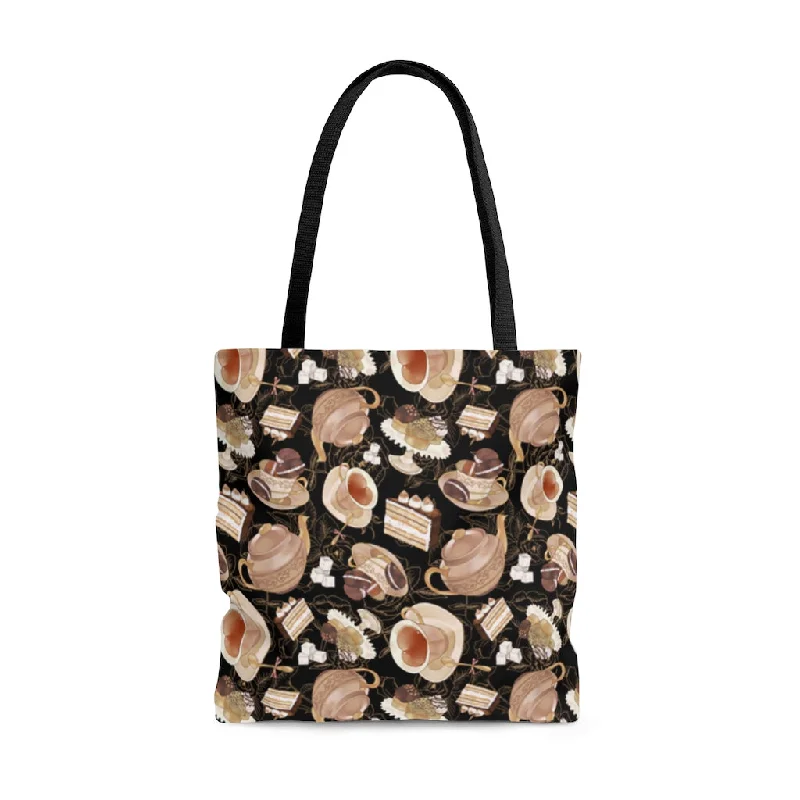 Café Tote Bag (Black)