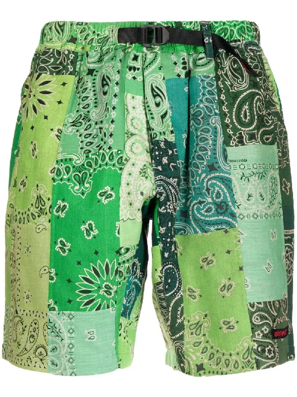 Graphic-Print Ec-St Shorts