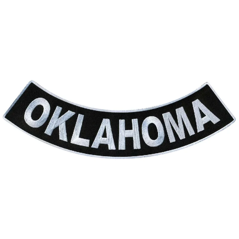 Hot Leathers Oklahoma 12” X 3” Bottom Rocker Patch PPM5071