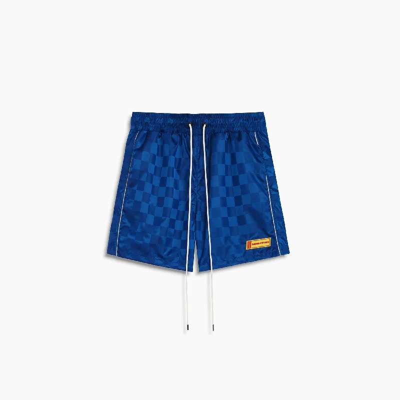 venice trunk / royal blue checkers + 3M