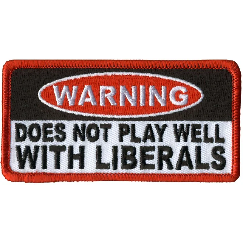 Hot Leathers Does Not Play Well With Liberals Patch PPL9926