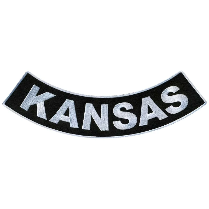 Hot Leathers Kansas 12” X 3” Bottom Rocker Patch PPM5031