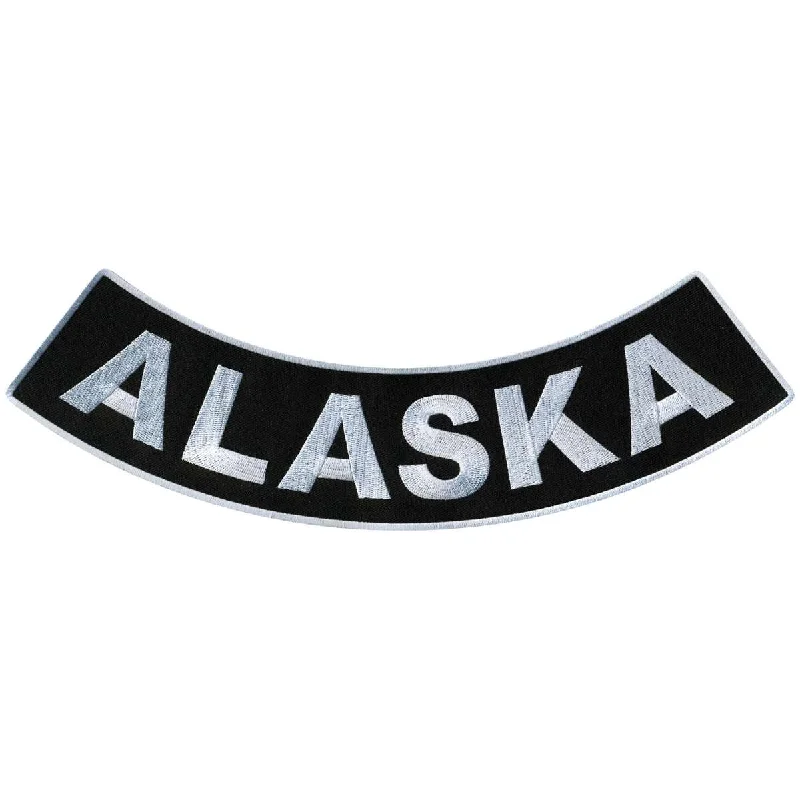 Hot Leathers Alaska 12” X 3” Bottom Rocker Patch PPM5003