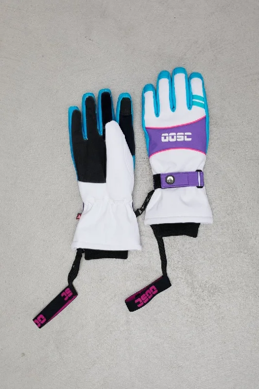 1987 PrimaLoft® Ski & Snowboard Gloves - White