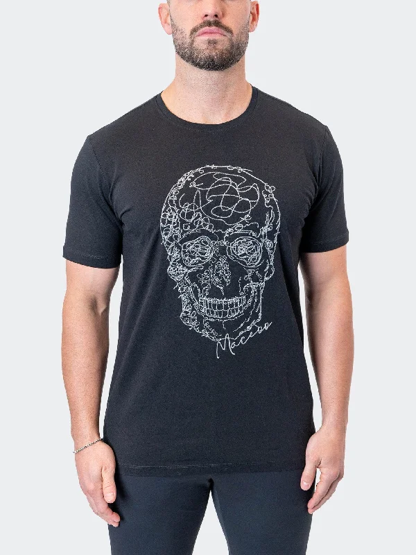 Tee ScribbleSkull Black