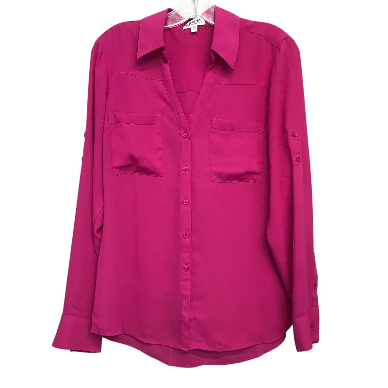 Top Ls By Express In Pink, Size:M