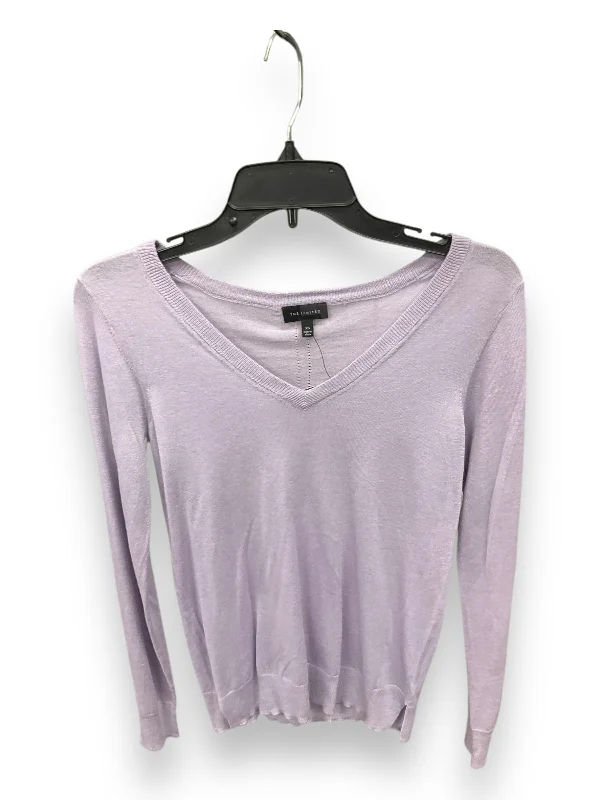 Top Long Sleeve By Limited In Purple, Size: Xs