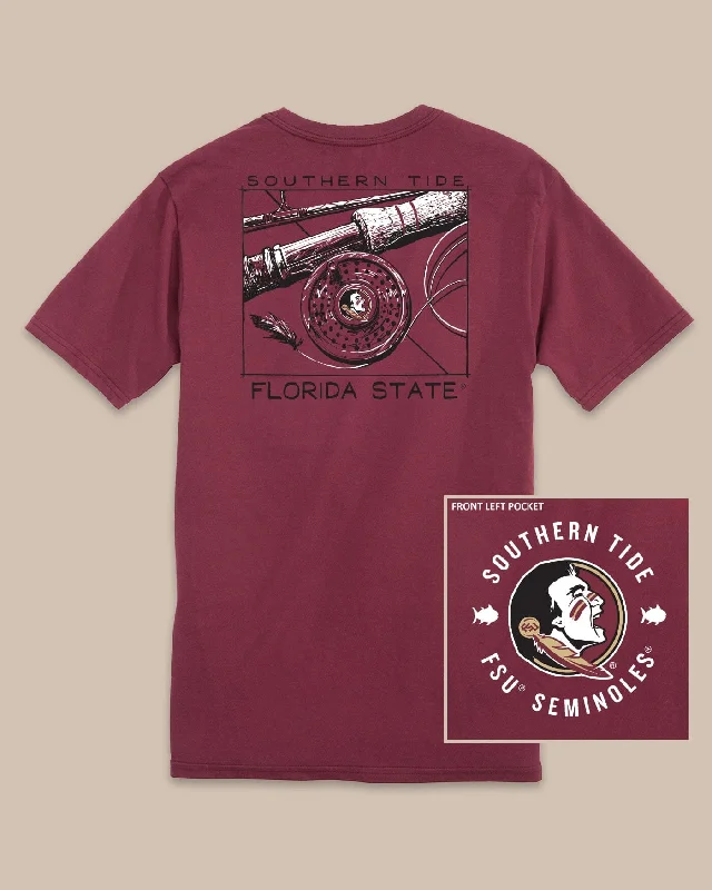 FSU Seminoles Gameday Fly Reel T-Shirt