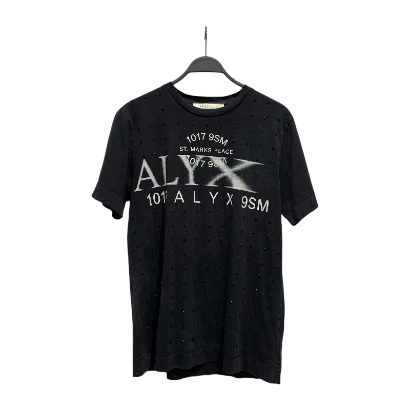 1017 ALYX 9SM(ALYX)/T-Shirt/M/Cotton/BLK/Graphic/St. Mark's Place Tee