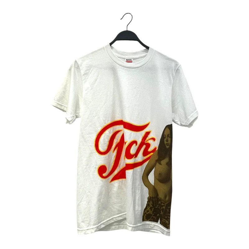 Supreme/T-Shirt/S/Cotton/WHT/Graphic/Hysteric Glam X F***