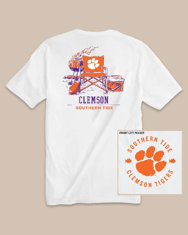 Clemson Tigers Gameday BBQ Tailgate T-Shirt