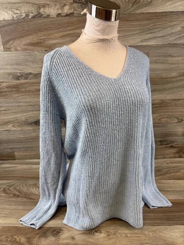 Top Long Sleeve By Old Navy In Blue, Size: L