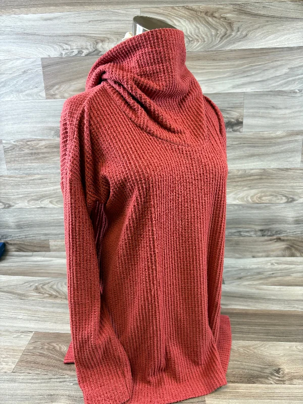 Top Long Sleeve By Loft In Orange, Size: S