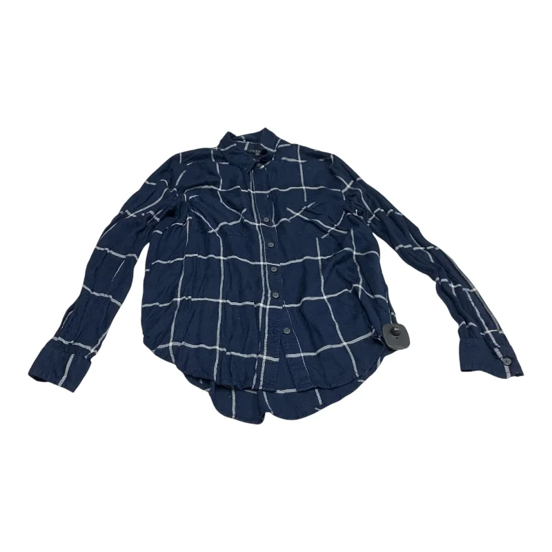 Top Long Sleeve By Lucky Brand In Navy, Size: S