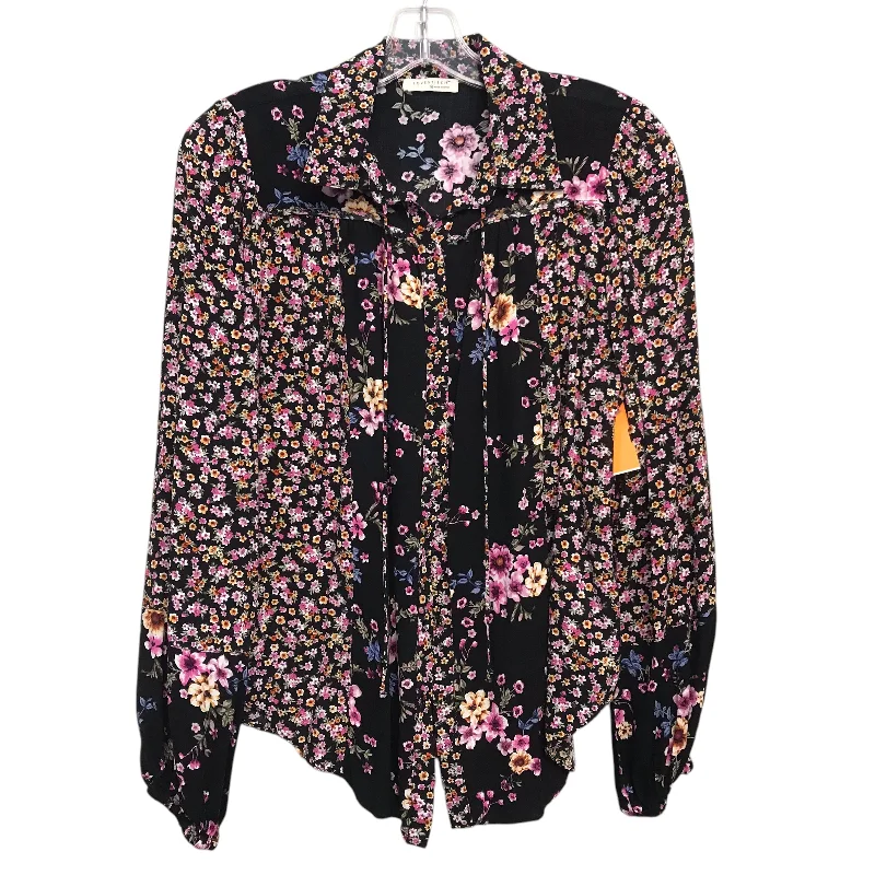 Top Ls By Love Stitch In Floral Print, Size:M