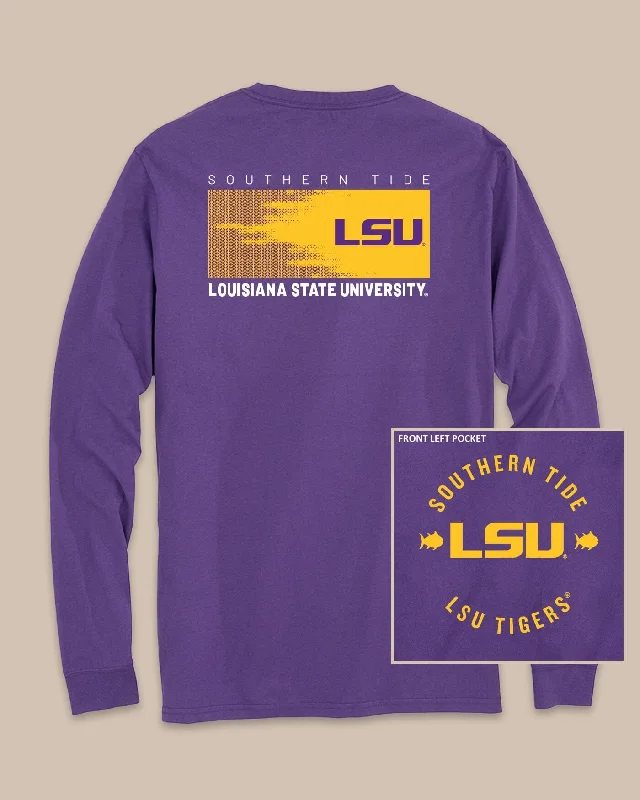 LSU Tigers Gameday Hexagon Gradient T-Shirt