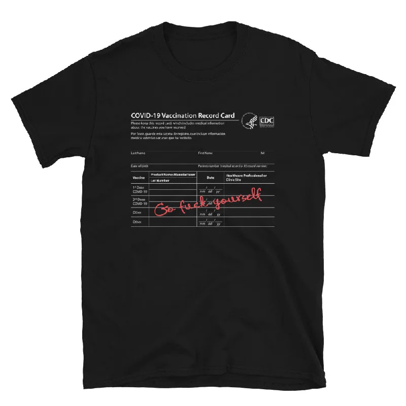 Vaxx Card GFYS Short-Sleeve Unisex T-Shirt