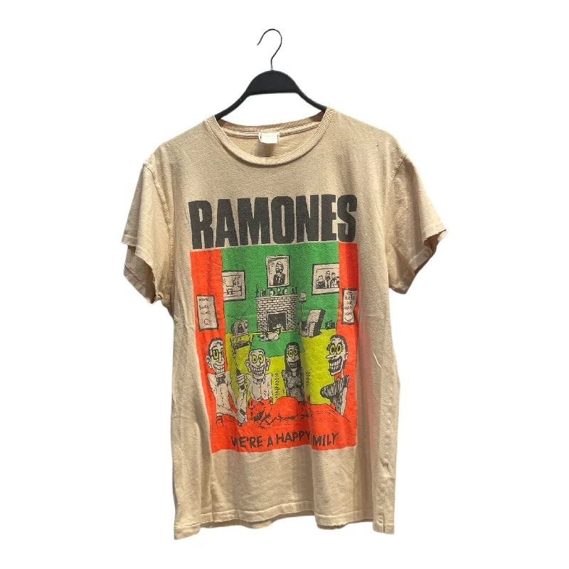 MADEWORN/T-Shirt/XS/Cotton/CRM/Ramones Bunny