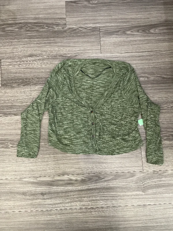 Top Long Sleeve By Torrid In Green, Size: 4x