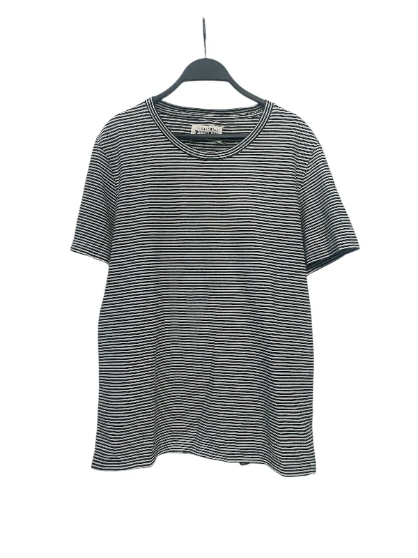 Maison Margiela/T-Shirt/M/Cotton/WHT/Stripe/