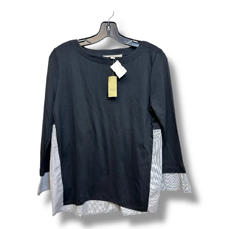 Top Long Sleeve By Loft In Black, Size: Sp