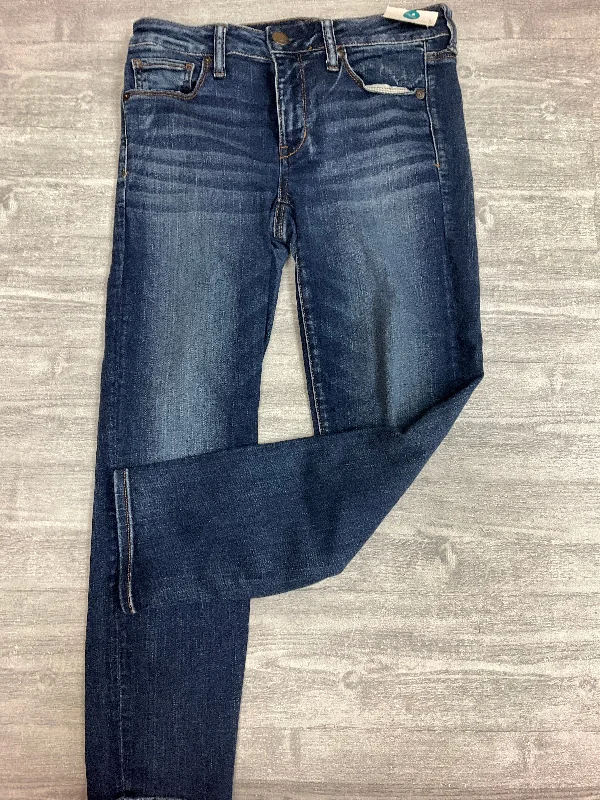 Jeans Straight By American Eagle In Blue, Size: 8