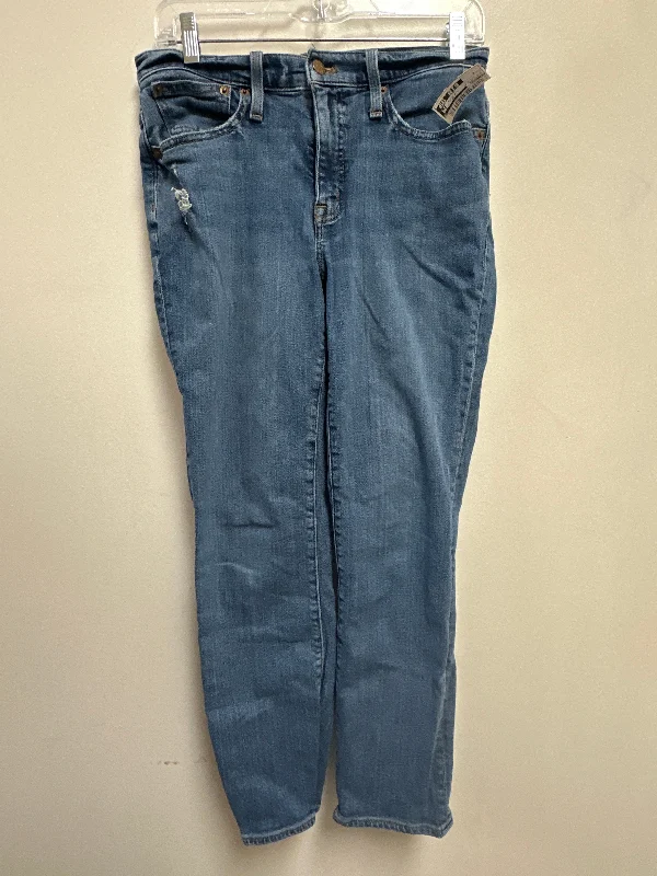 Jeans Skinny By J. Crew In Blue Denim, Size: 4