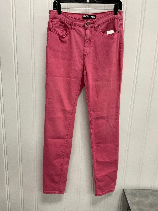 Jeans Straight By Bdg In Pink, Size: 30