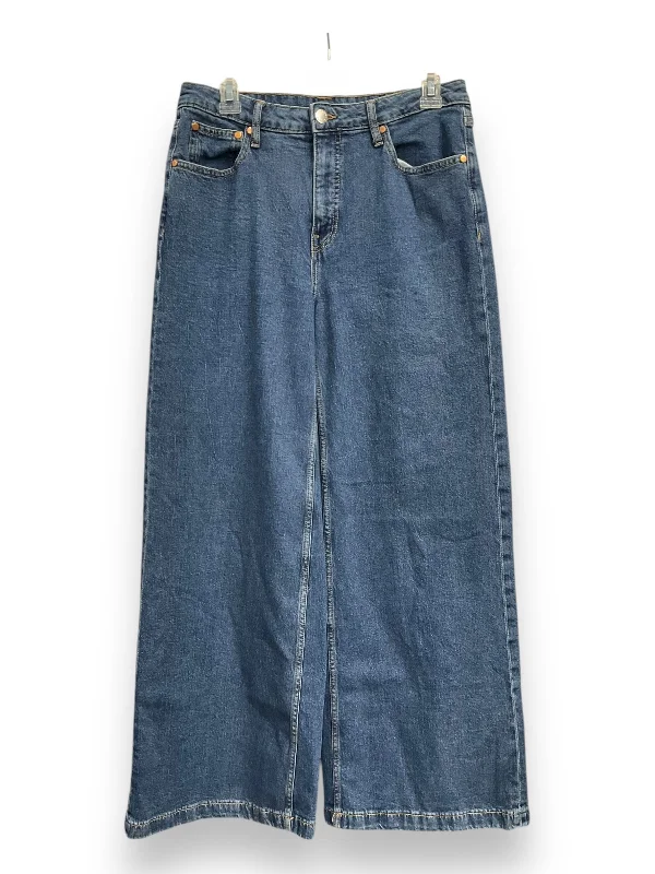 Jeans Wide Leg By Cmc In Blue Denim, Size: 8