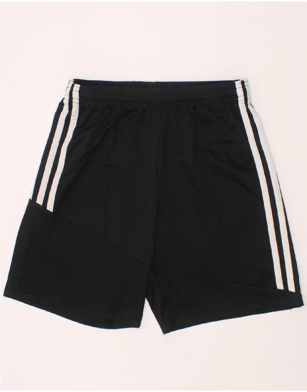 ADIDAS Boys Climacool Sport Shorts 11-12 Years  Black Polyester