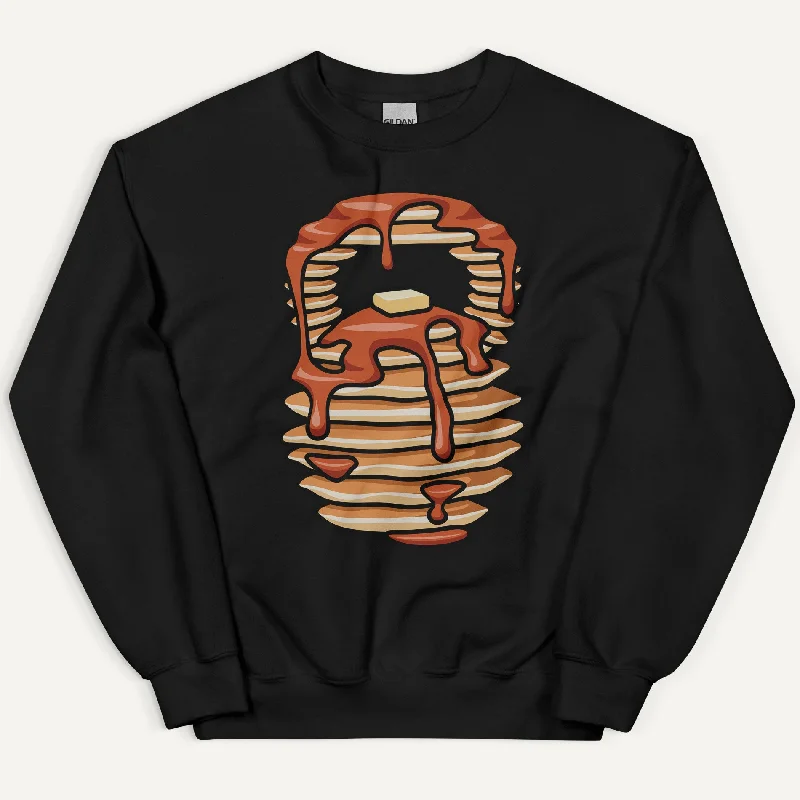 Pancakes Kettlebell Design Sweatshirt