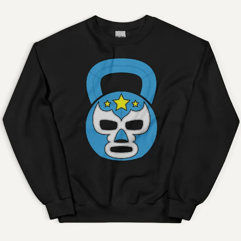 Lucha Libre Kettlebell Design Sweatshirt