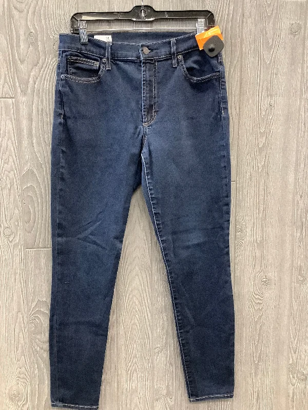 Jeans Skinny By Gap In Blue, Size: 12