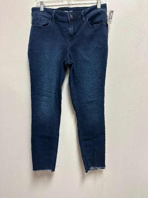 Jeans Skinny By Old Navy In Blue Denim, Size: 10